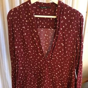 Massimo Dutti Shirt with small flower print
